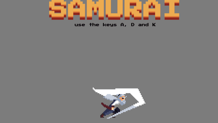 武士游戏角色控制