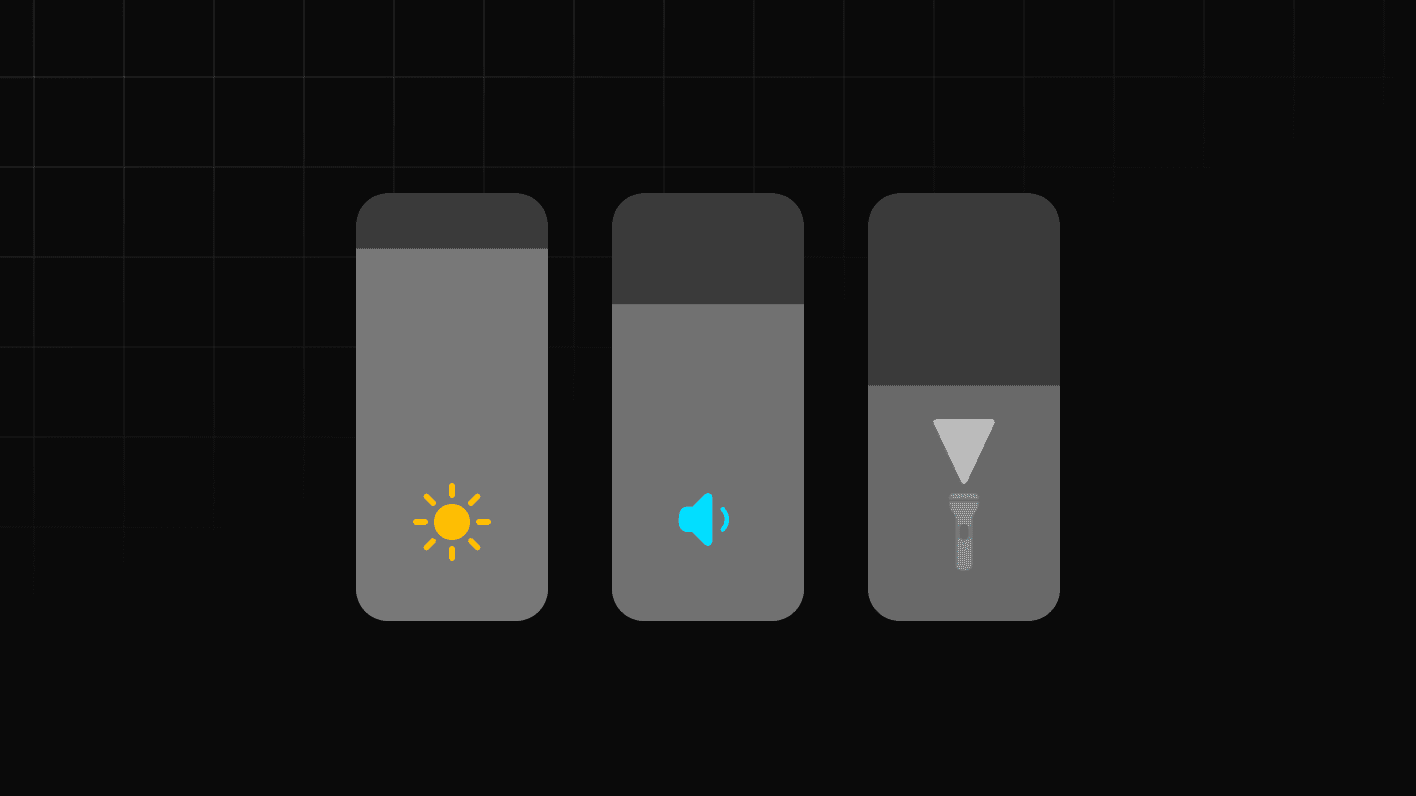 实现一个手机控制中心